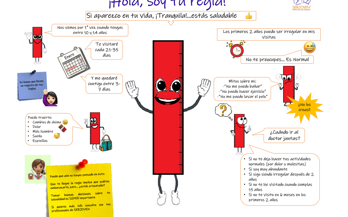 ¡Hola! Soy tu regla