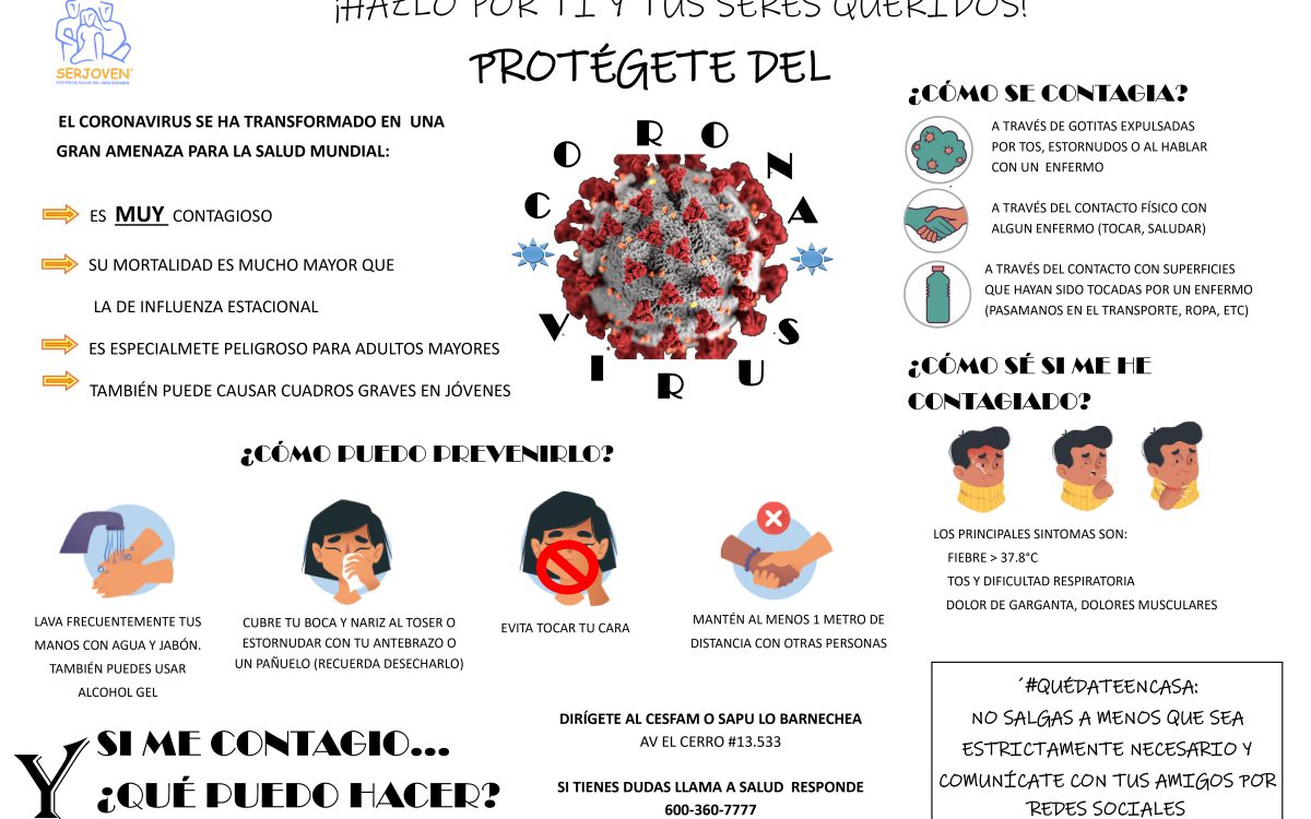 Protégete del coronavirus